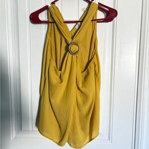 Urban Outfitters Yellow Sleeveless Top